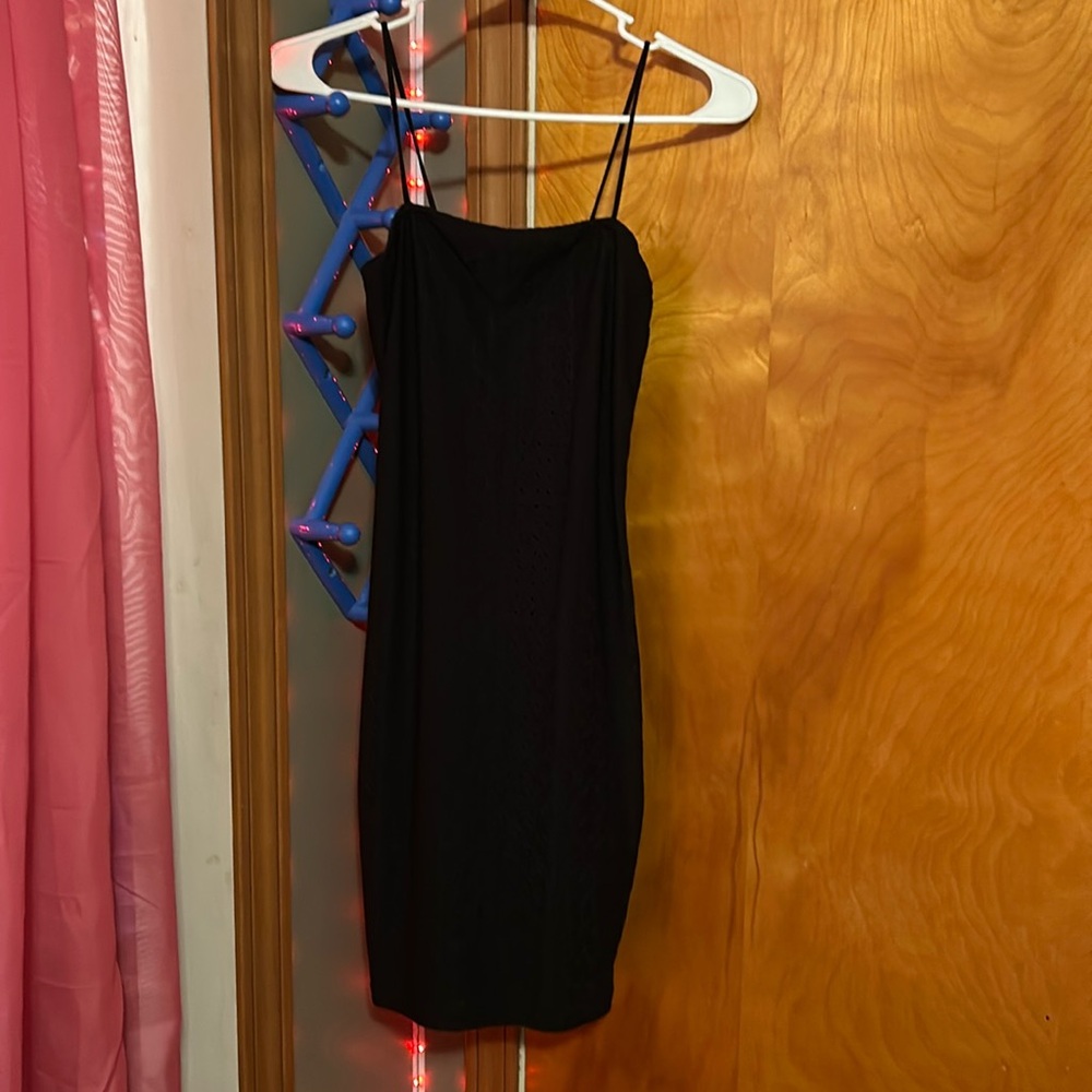 Spaghetti strap dress, Color Black, Size Small, Brand Rue21